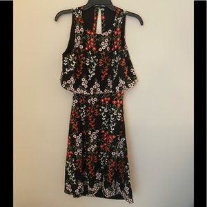 Gianni Bini Embroidered Dress with open back